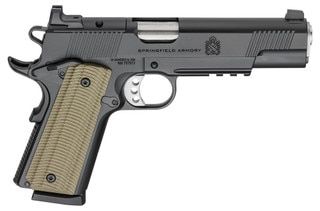 Springfield Armory 5" FIRSTLINE 1911 Operator AOS 9mm Pistol with carbon steel slide